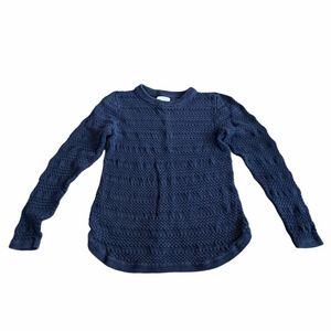 Milano Textured Navy Sweater
